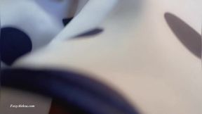Caught hairy pussy on the bus: Hot milf's hidden treat