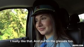 Mofos - Stunning Euro Latoya Is Bitching About Her Job &amp; George Helps Her Out with a Big Cock in His Car