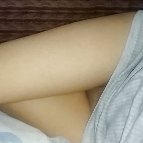 In My Horny Bed Without Underpants Do You Like My Legs?