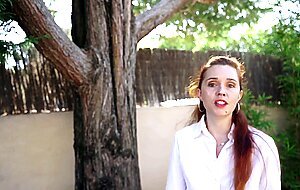 Redhead and small tits nurse first porno casting