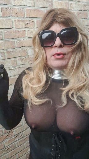 Slut becoming human ashtray   Clip 1