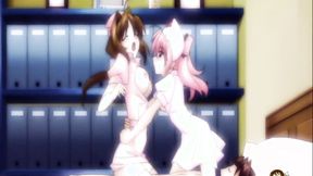 ”Young Ladies share a stud's Big Cock - Hentafuq6”