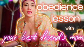 Obedience Lesson with your Best Friend