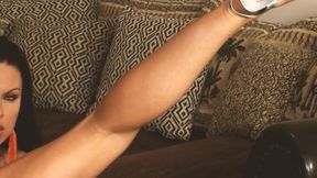 Wild Assholes Scene-2_sexy Brunette in Bikini Fucks Her Pussy with a Glass Dildo