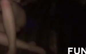 Sauna groupsex in the swingers club