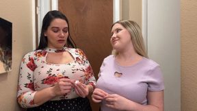 Emma & Brooke Blowing Bubbles