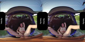 Leggy girl hot VR porn video