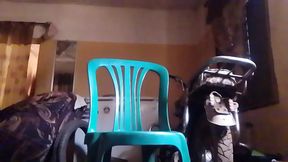 Handsome amateur masturbating inside the bedroom to cum very hard like hard Dick