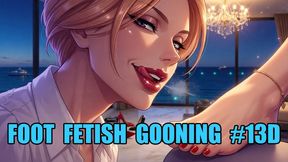 Foot Fetish Gooning #13D: Solebound Goon Trance (Animated, Music, Text)