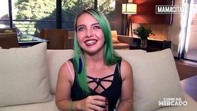 Punk Rock Latina Kathy Violeta Takes A Proper Pounding And A Nice Facial
