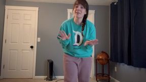 Please cum on my panties before I leave! Roleplay and realistic cum shot