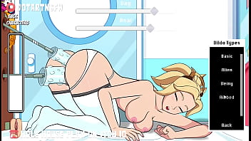 Multiple Characters (Marge, Albedo, Mercy And More) Double Dildo Squirting - Hole House Game [Rule 34, Cartoon, Hentai]