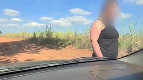 Giving a ride to PAWG on the road and the naughty girl cummed in my car! Sophie HelenAss
