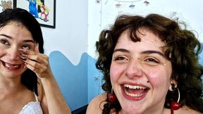 foursome - dividimos o cuzinho das nossas esposas e gozamos na cara das duas