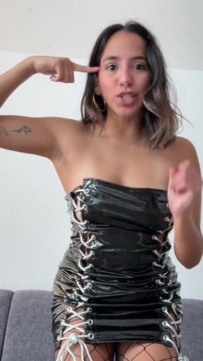Spitting Denial for My Pvc Verbal Humiliation