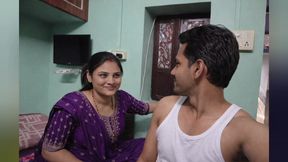 Komal was with the teacher for the exam but her mood changed.