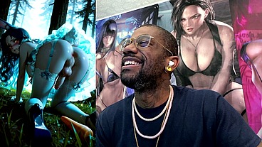 Transgender Bunny Cosplayer Hands Free Cumming With A Carrot Stuck Up Her Tasty Slutty Ass Hole, AI Generated