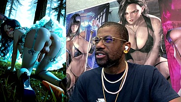 Transgender Bunny Cosplayer Hands Free Cumming With A Carrot Stuck Up Her Tasty Slutty Ass Hole, AI Generated