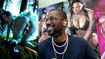 Transgender Bunny Cosplayer Hands Free Cumming With A Carrot Stuck Up Her Tasty Slutty Ass Hole, AI Generated