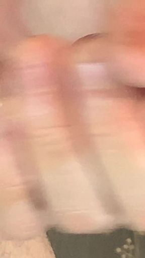 A Man Masturbates His Very Hard Cock and Cums Waiting to Be Fucked in the Ass