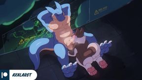 Furry Chubby Babe gets huge cock creampie