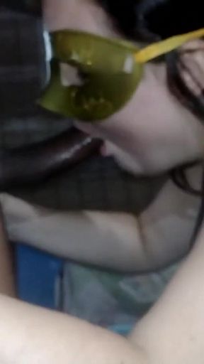 Having hot sex with her friend, she is married