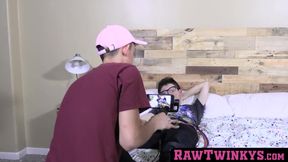 RawTwinkys.com - Cameron and Casey Xander enjoy blowjobs and barebacking fun