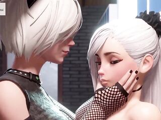 2B gives particular 9S training
