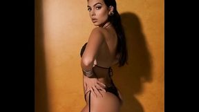 Georgina Rodriguez jerk off challenge