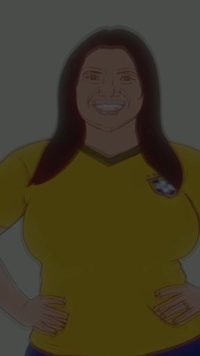 Brazilian soccer fan