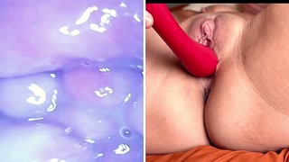 Camera Goes Inside of My Pussy with Cervix Views