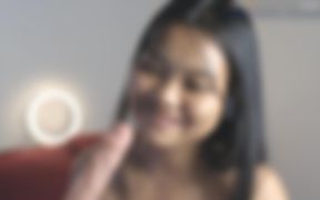 Asian Petite Solo Quick Dildo Tease 2 Min Recording