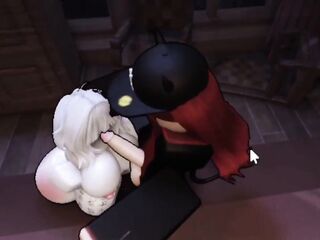 Headless white cutie can't stay off of this jock/ Fan request #4 [Roblox]