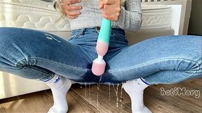 she lose challenge Try Not to Cum Squirt three times