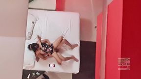 full fuck scene pov 2 scens, 2 fucks, 2 cums. karla hotwife fucking infront of his husband