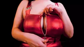 MILF with Huge Tits Fingers Herself and Sticks Dildo in Then Gangbang Is Made