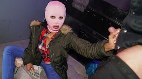 Wild Ride with Indonesian Hitchhiker: Sexy Van Sex & Messy Facial!