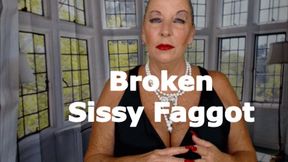 Broken Sissy Faggot XHD (MP4)