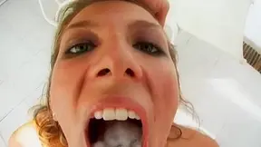 Ass Traffic Blonde Chick deepthroats multple cocks get ass pounded