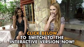 Awesome POV foursome fuck with beautiful Euro babes