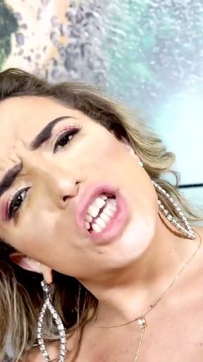 BRAZILIAN TRANSEXUALS: Isabella and Yasmine Fuck Each Other   Clip 1