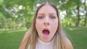 solo park masturbation