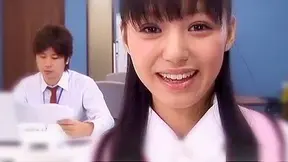 Japanese MILF Gets Banged on Desk in Hardcore Office Sex