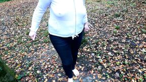 Slapping Her Tits for the Evening