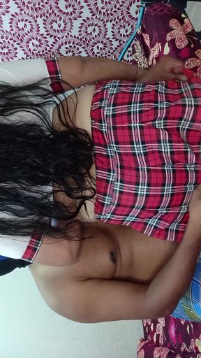 Model dress in english girl fucking my friend wife
