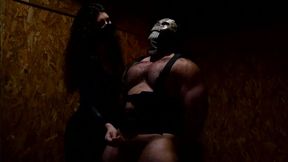 I Get Tied up and Jerked off by a Beautiful Woman Masked