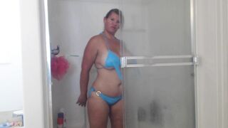 Blue Bathing Suit