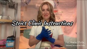 Strict Clinic Instructions: a Latex JOI
