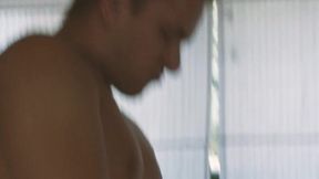 Exuberant Blonde Enjoys Anal Pleasure in the Bathtub