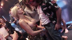 Best pornstars Bella Baby, Klarisa Leone and Barra Brass in exotic lingerie, blonde sex scene